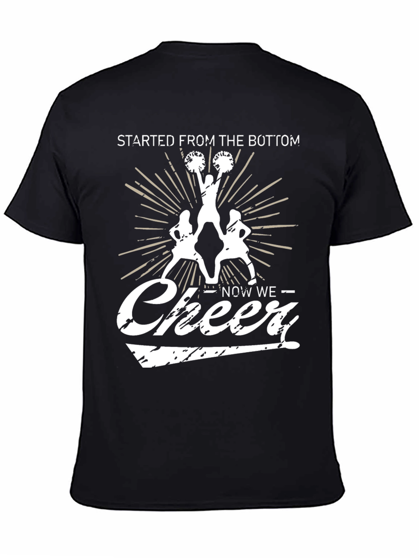 Cheer Squad Black T-Shirt