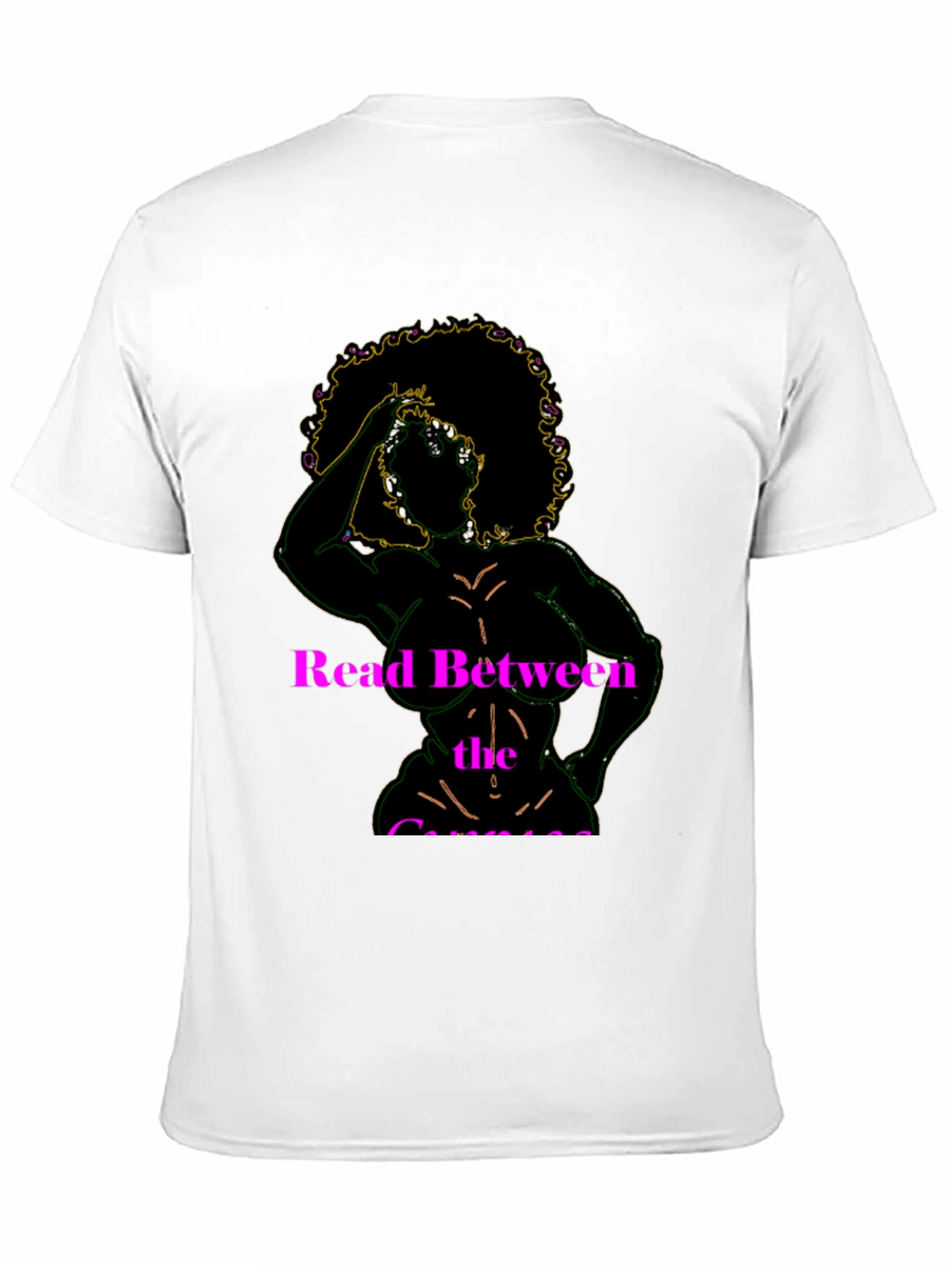 Read Between the Curves Graphic T-Shirt