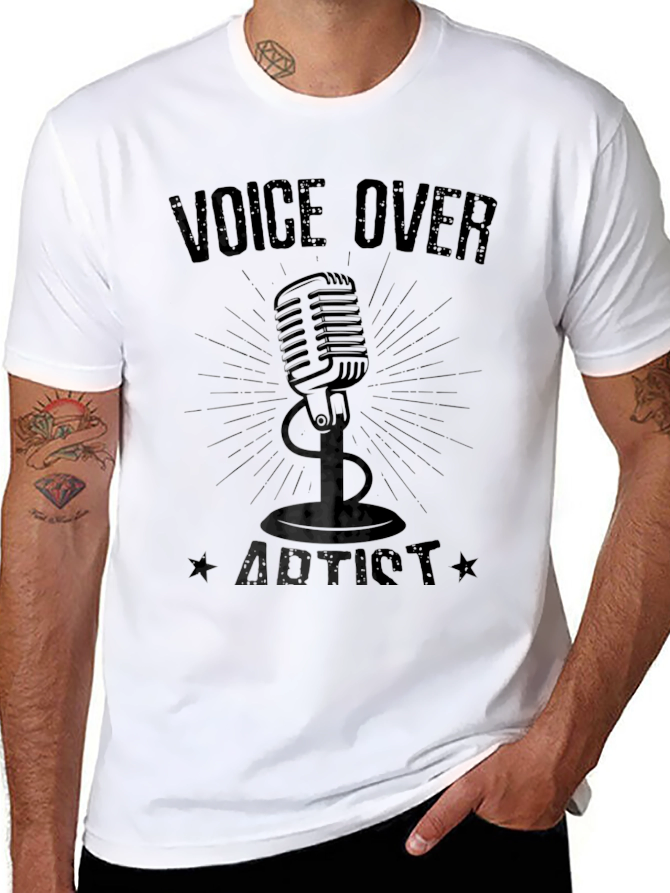 Voice Over Artist Graphic Tee
