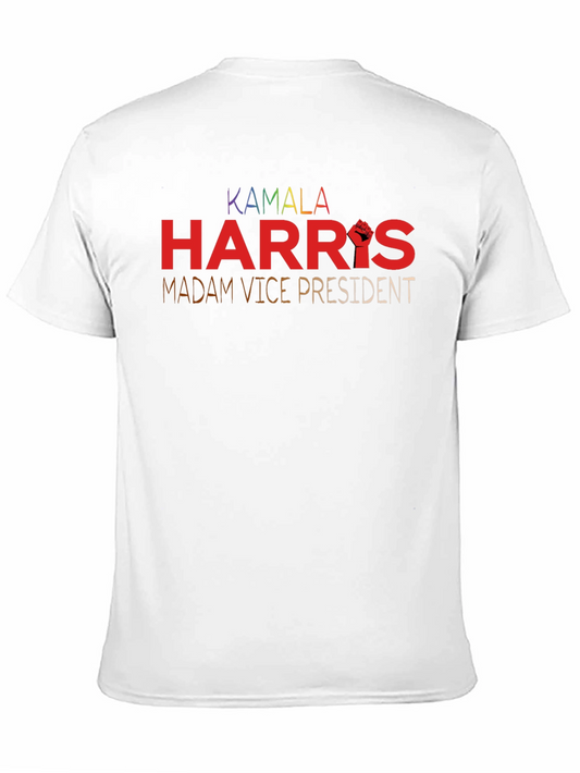 Kamala Harris Madam Vice President Black T-Shirt