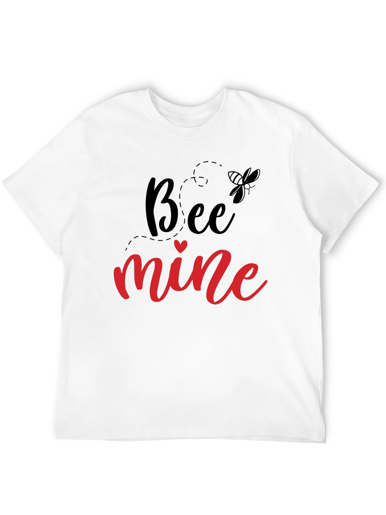 Bee Mine Valentines Day Graphic T-Shirt