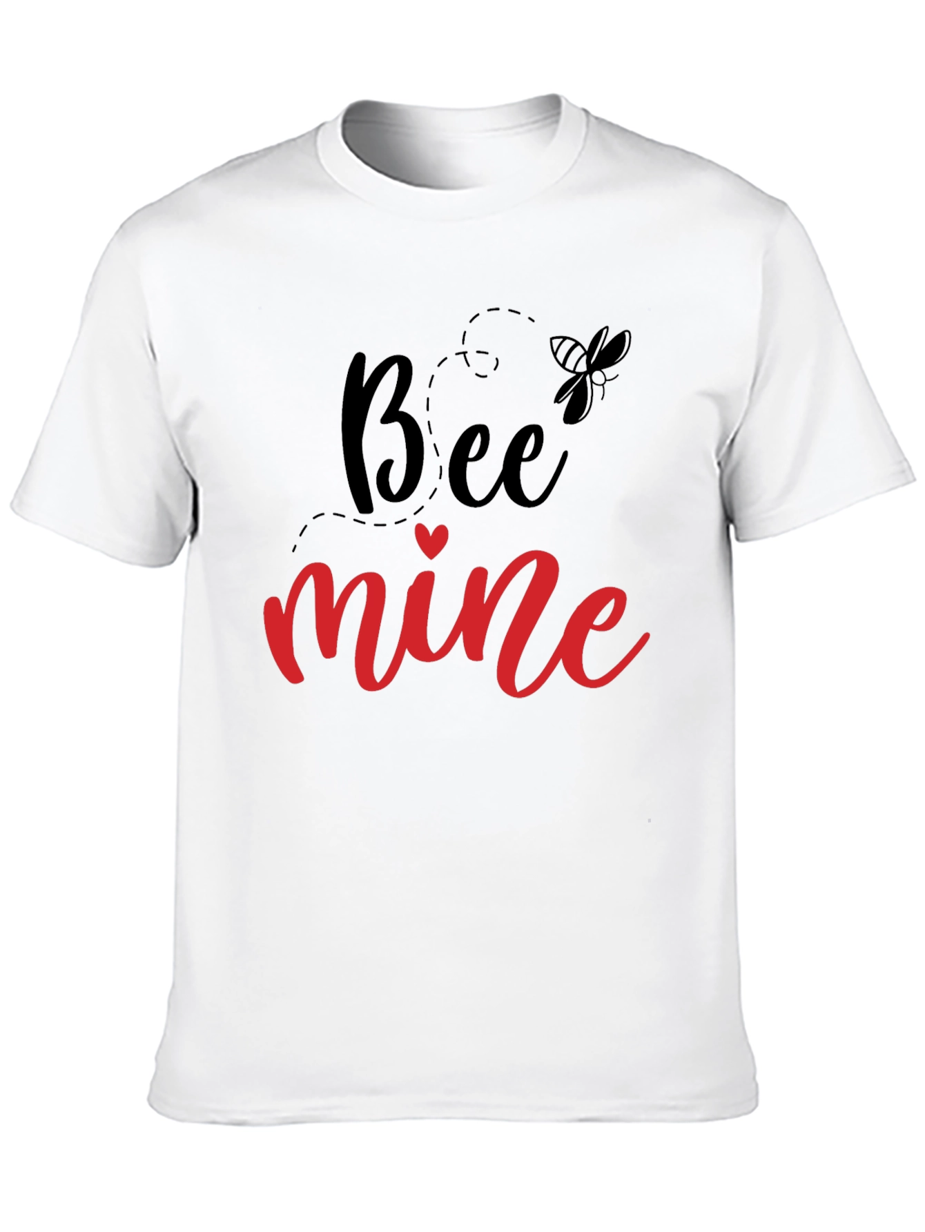 Bee Mine Valentines Day Graphic T-Shirt