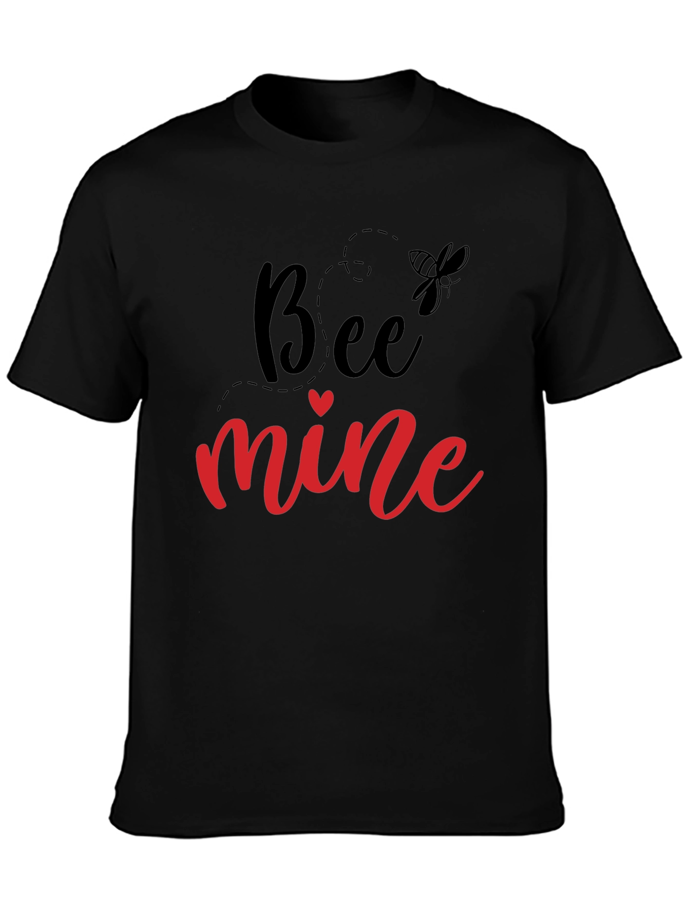 Bee Mine Valentines Day Graphic T-Shirt