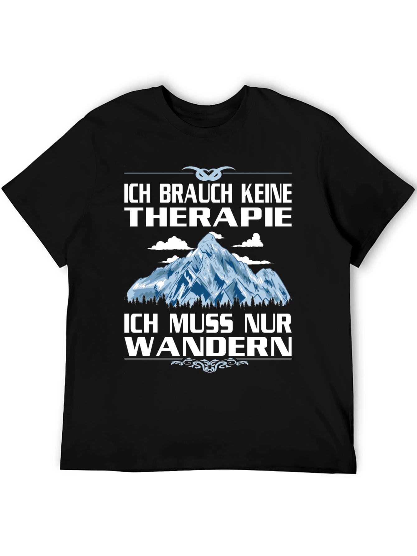 Hiking Therapy T-Shirt: Wanderlust Apparel for Mountain Lovers