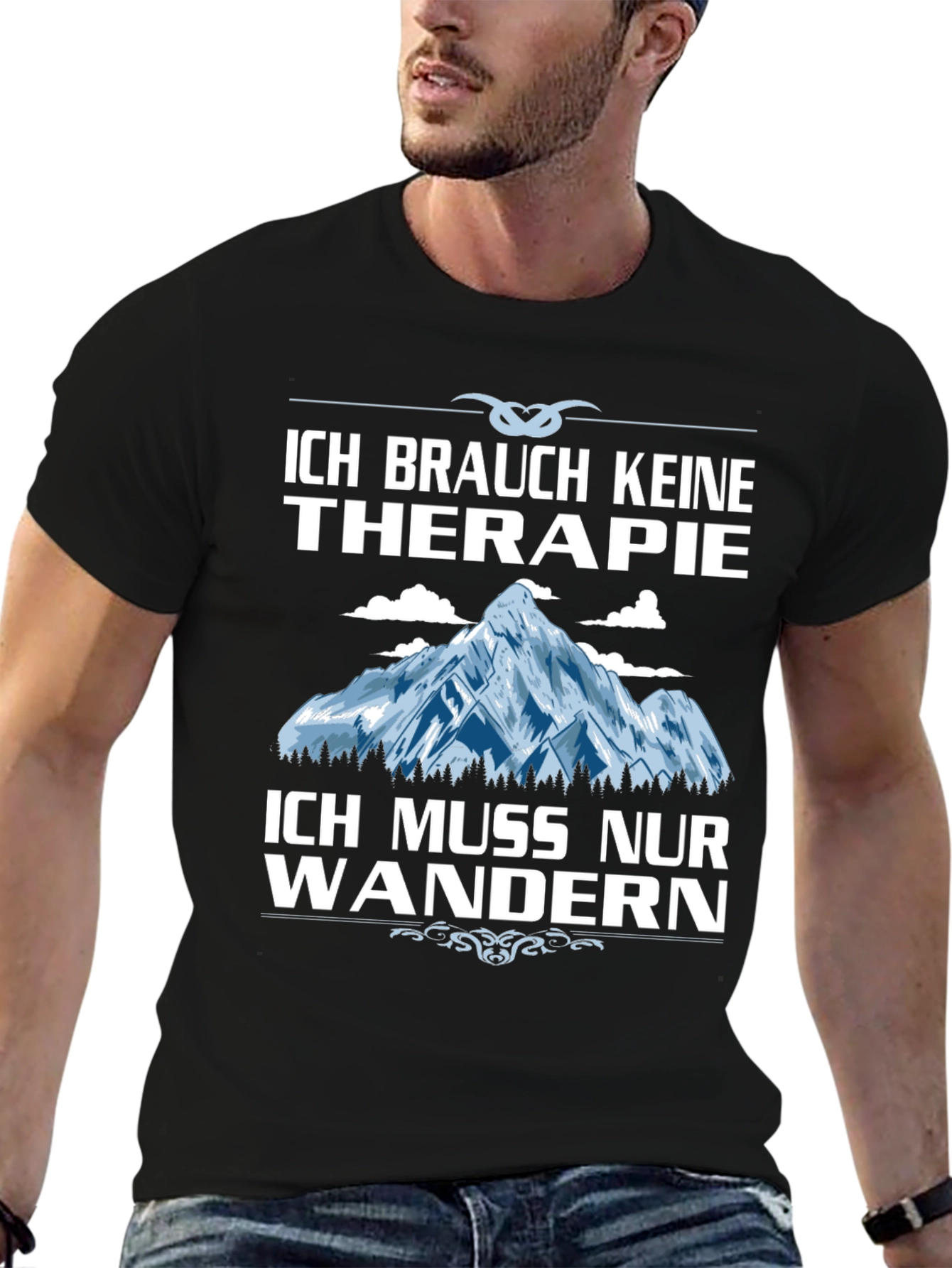 Hiking Therapy T-Shirt: Wanderlust Apparel for Mountain Lovers