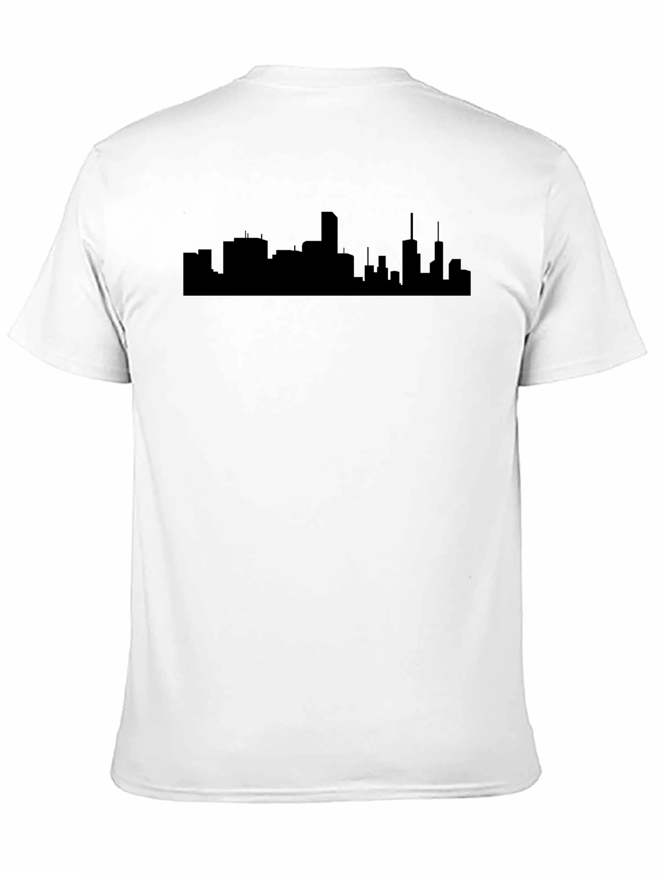Cityscape Silhouette Tee - Urban Style