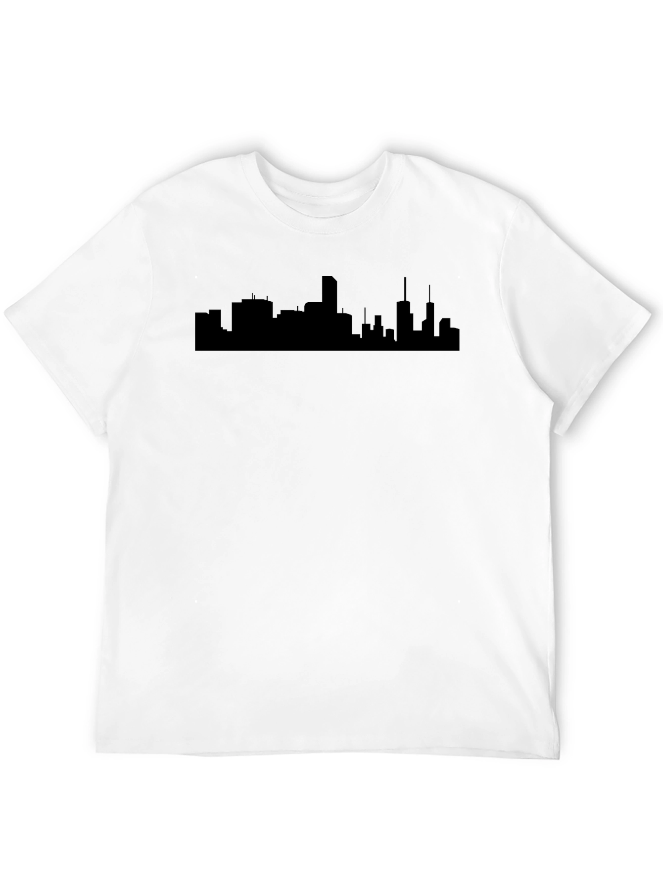 Cityscape Silhouette Tee - Urban Style