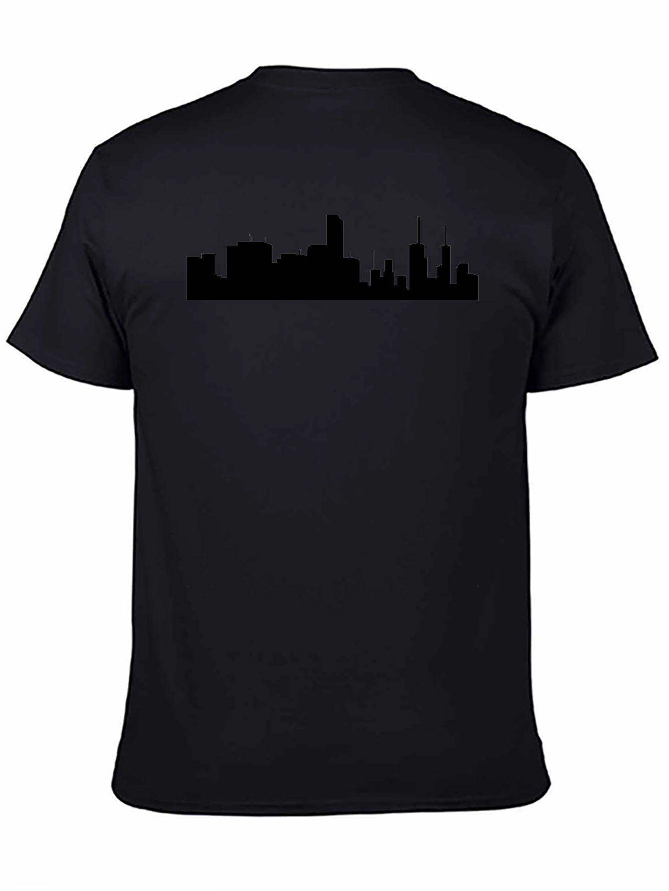 Cityscape Silhouette Tee - Urban Style