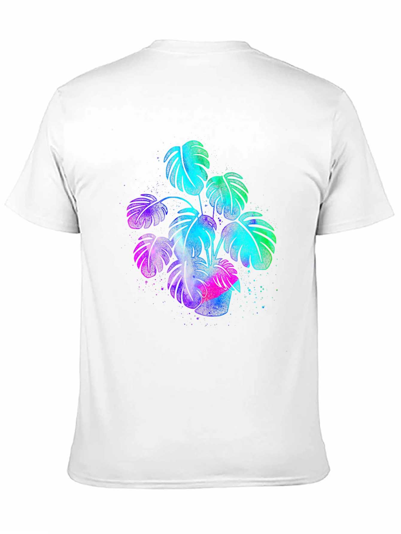 Vibrant Monstera Plant Graphic T-Shirt