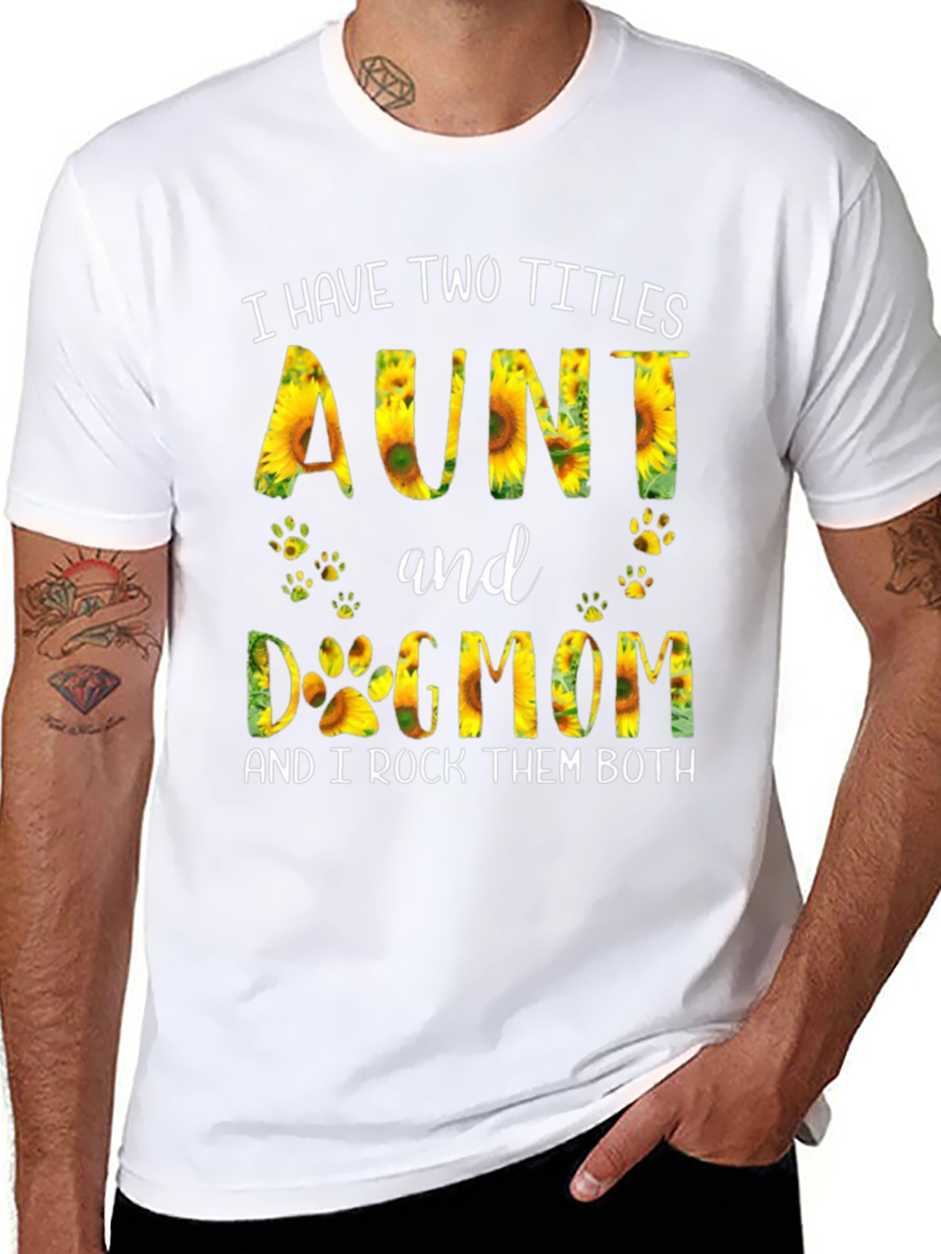 Aunt & Dog Mom Graphic Tee