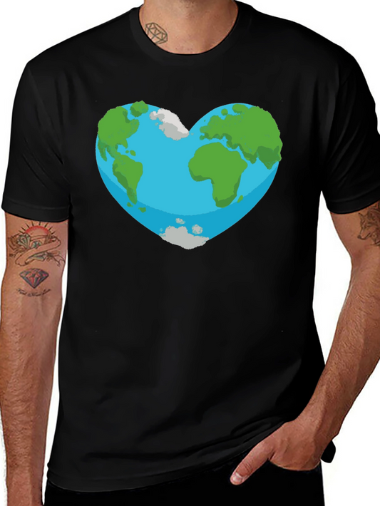 Earth Heart Graphic T-Shirt