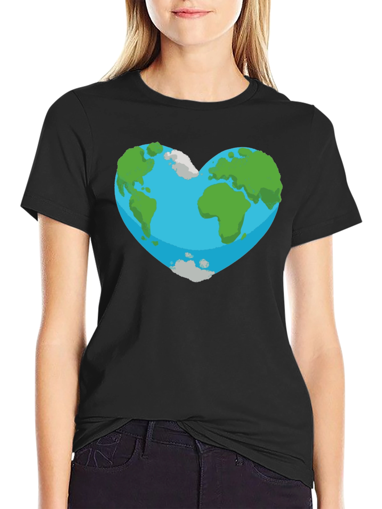 Earth Heart Graphic T-Shirt