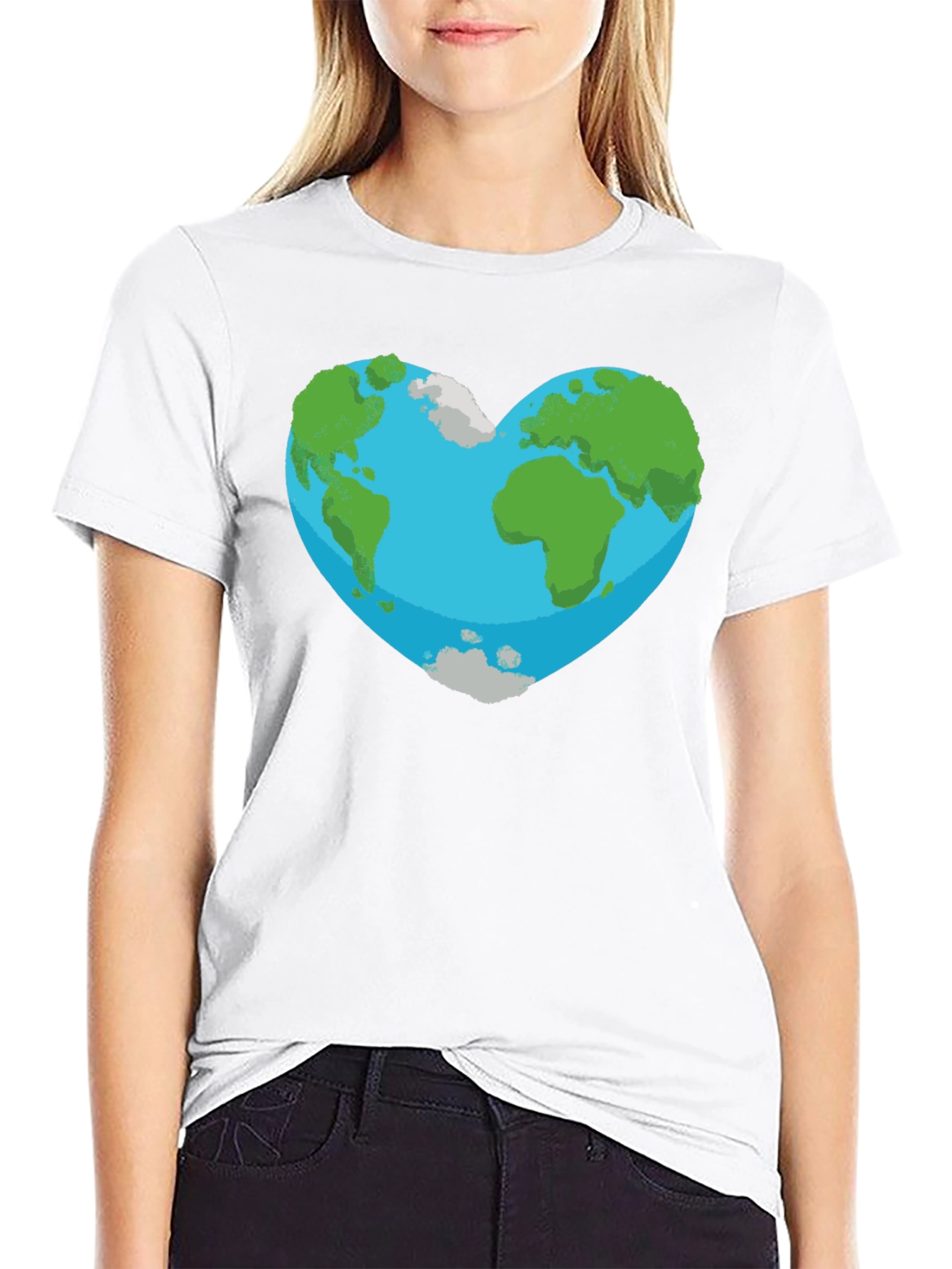 Earth Heart Graphic T-Shirt