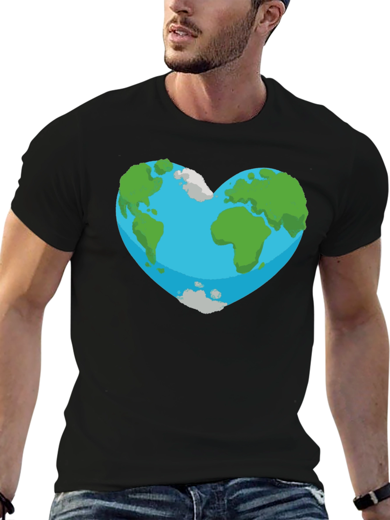 Earth Heart Graphic T-Shirt