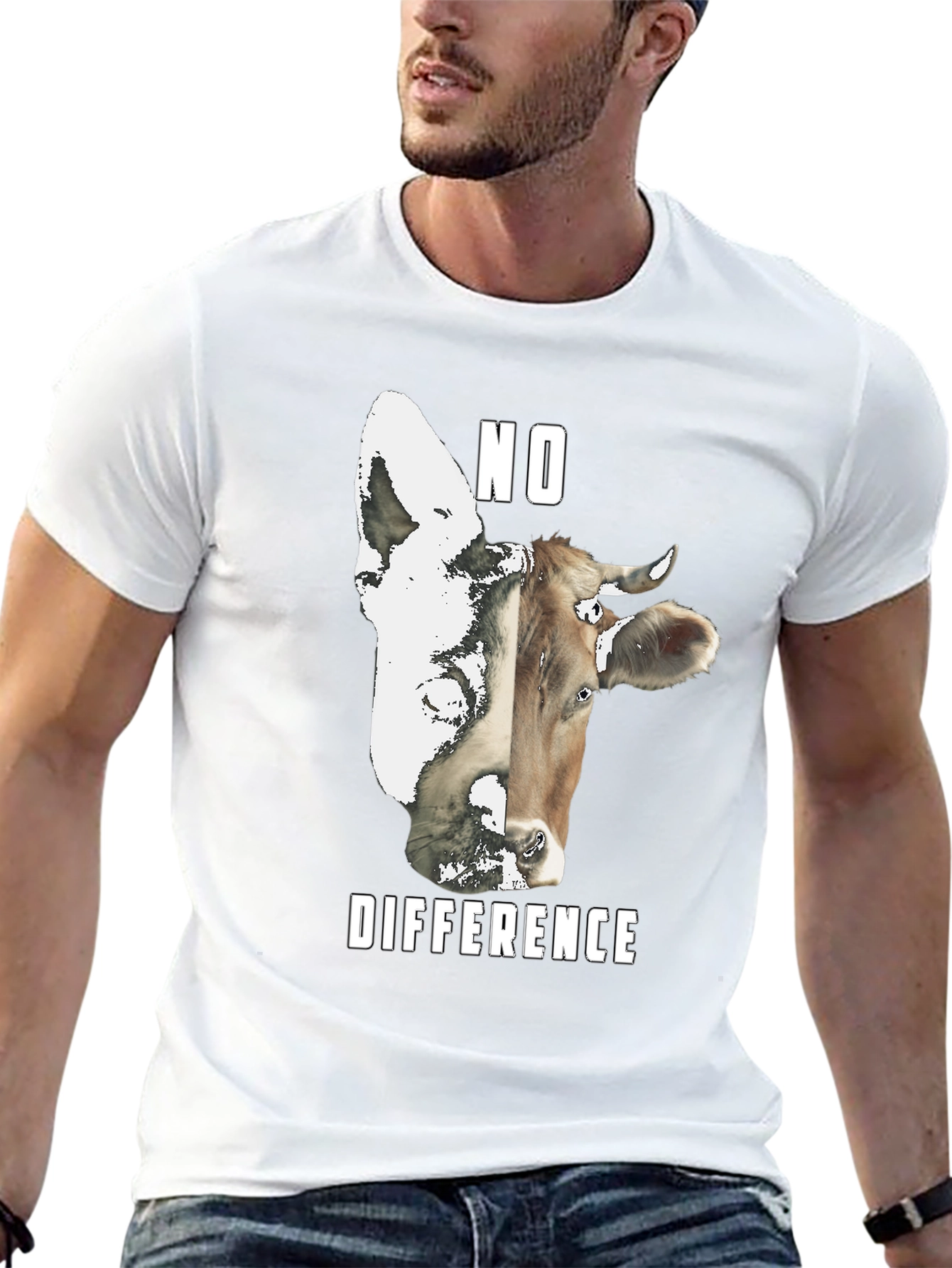 Vegan No Difference T-Shirt