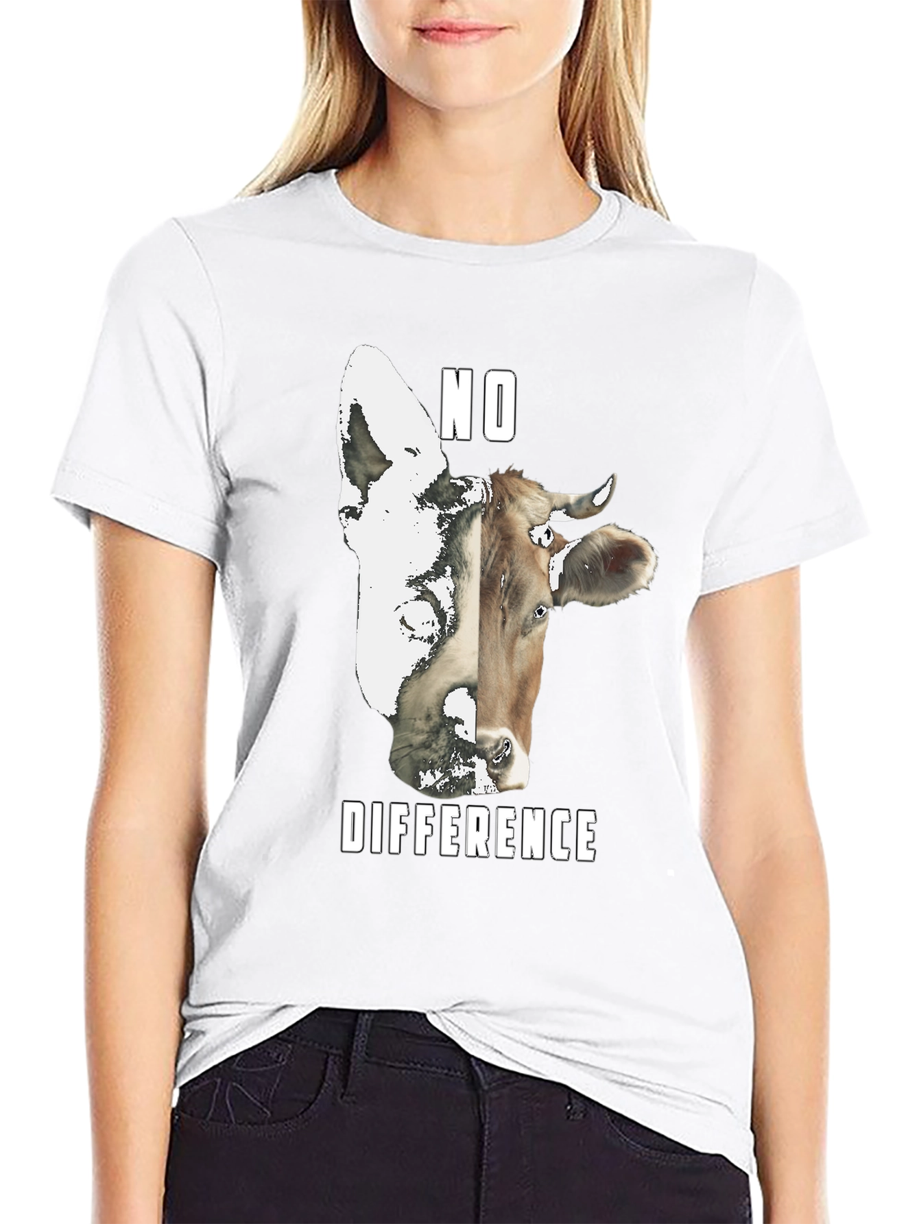 Vegan No Difference T-Shirt