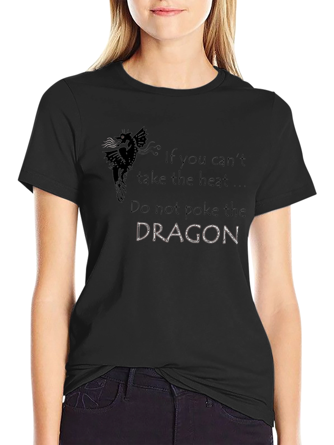 Do Not Poke the Dragon Graphic Tee