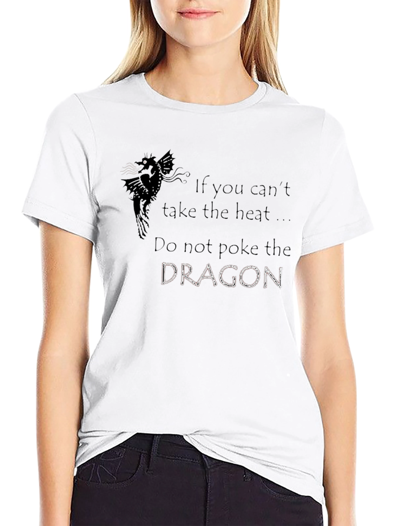 Do Not Poke the Dragon Graphic Tee