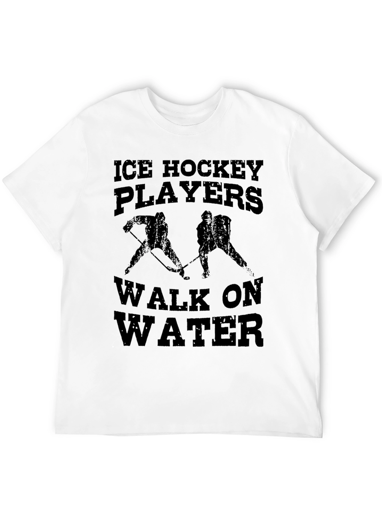 Ice Hockey Players Walk on Water T-Shirt