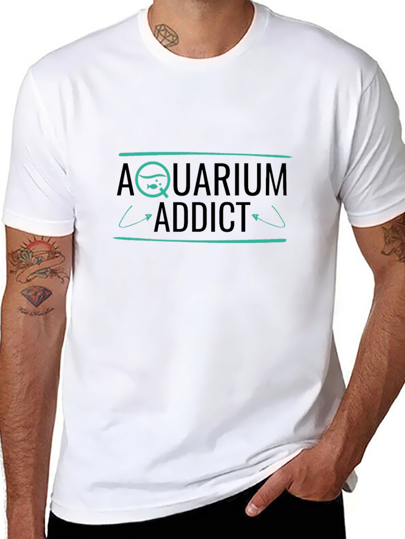 Aquarium Addict Graphic T-Shirt