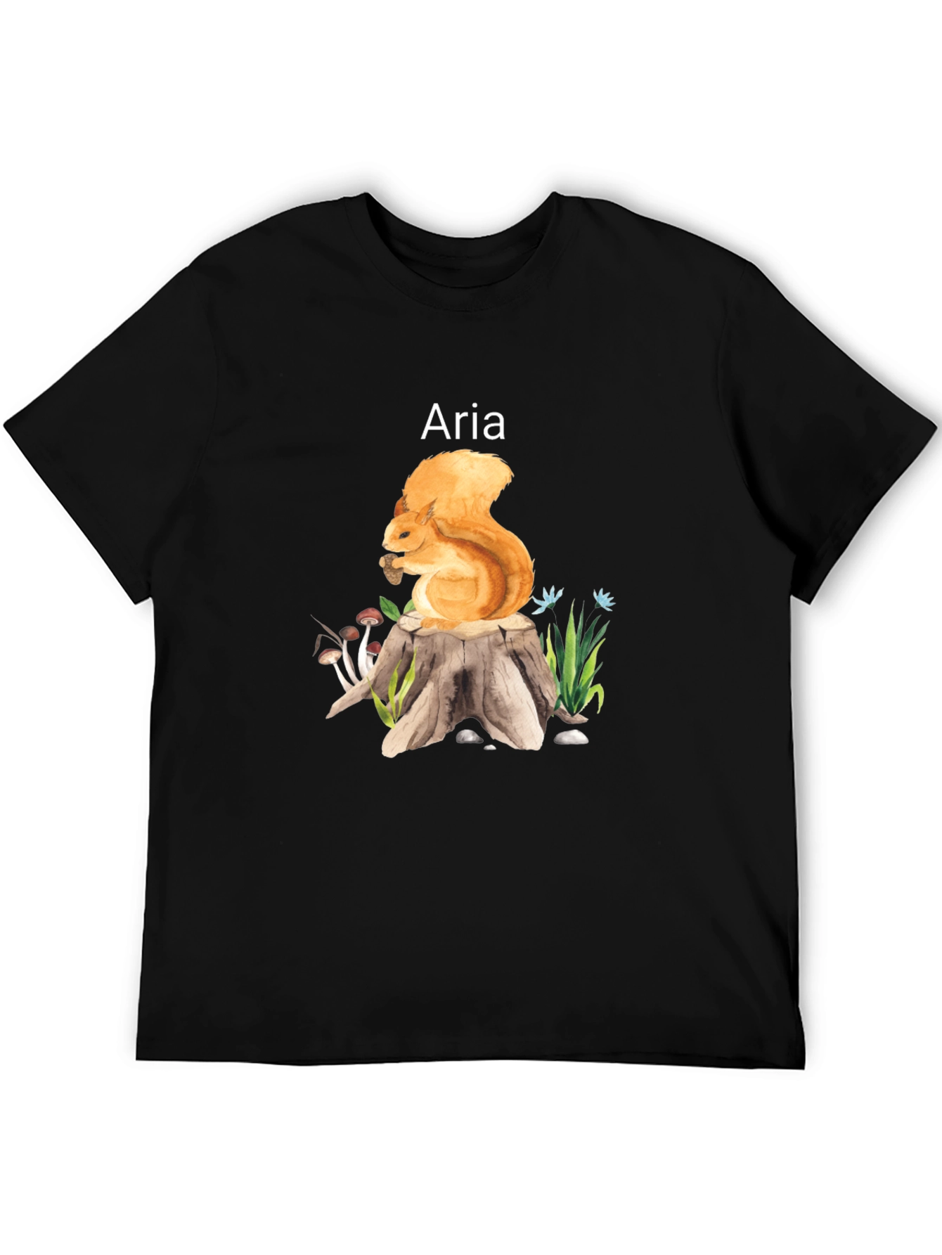 Squirrel Aria T-Shirt - Nature Lover Tee