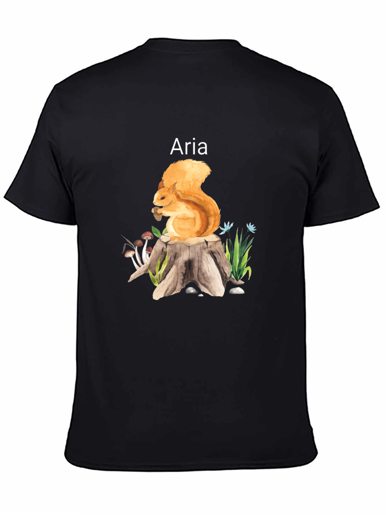 Squirrel Aria T-Shirt - Nature Lover Tee