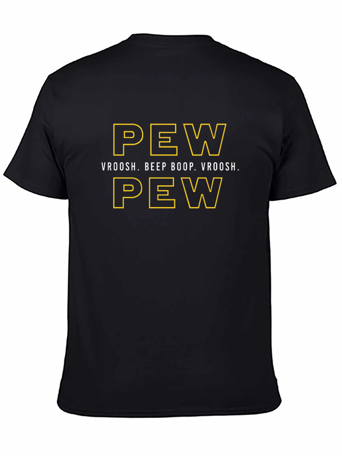 Pew Pew T-Shirt - Sci-Fi Inspired Graphic Tee
