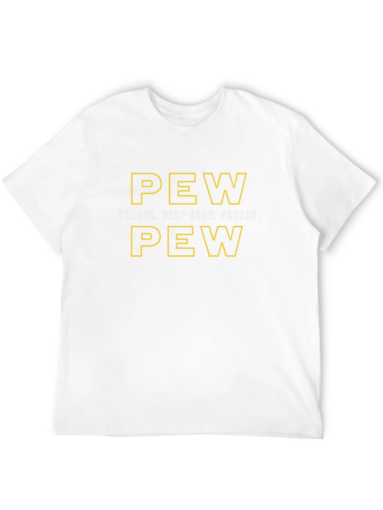 Pew Pew T-Shirt - Sci-Fi Inspired Graphic Tee