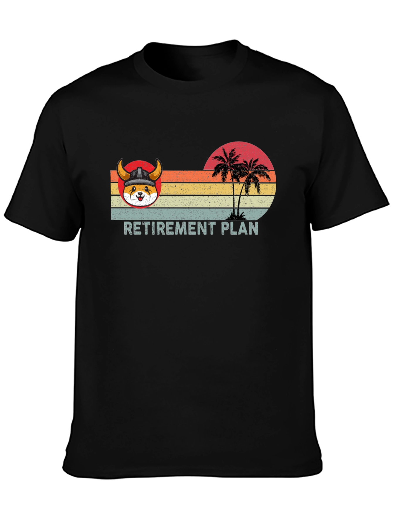 Retirement Plan Viking Doge T-Shirt