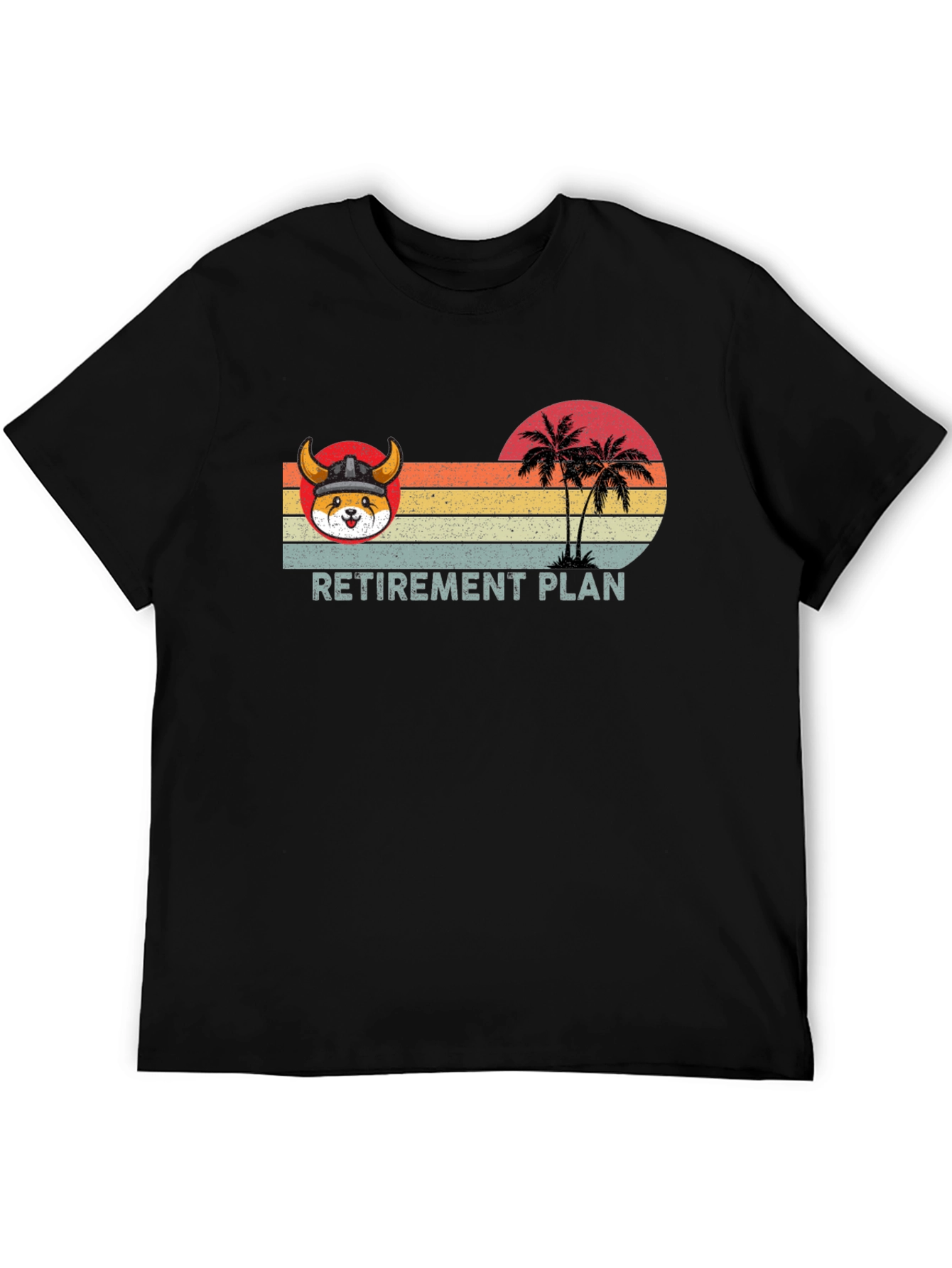 Retirement Plan Viking Doge T-Shirt
