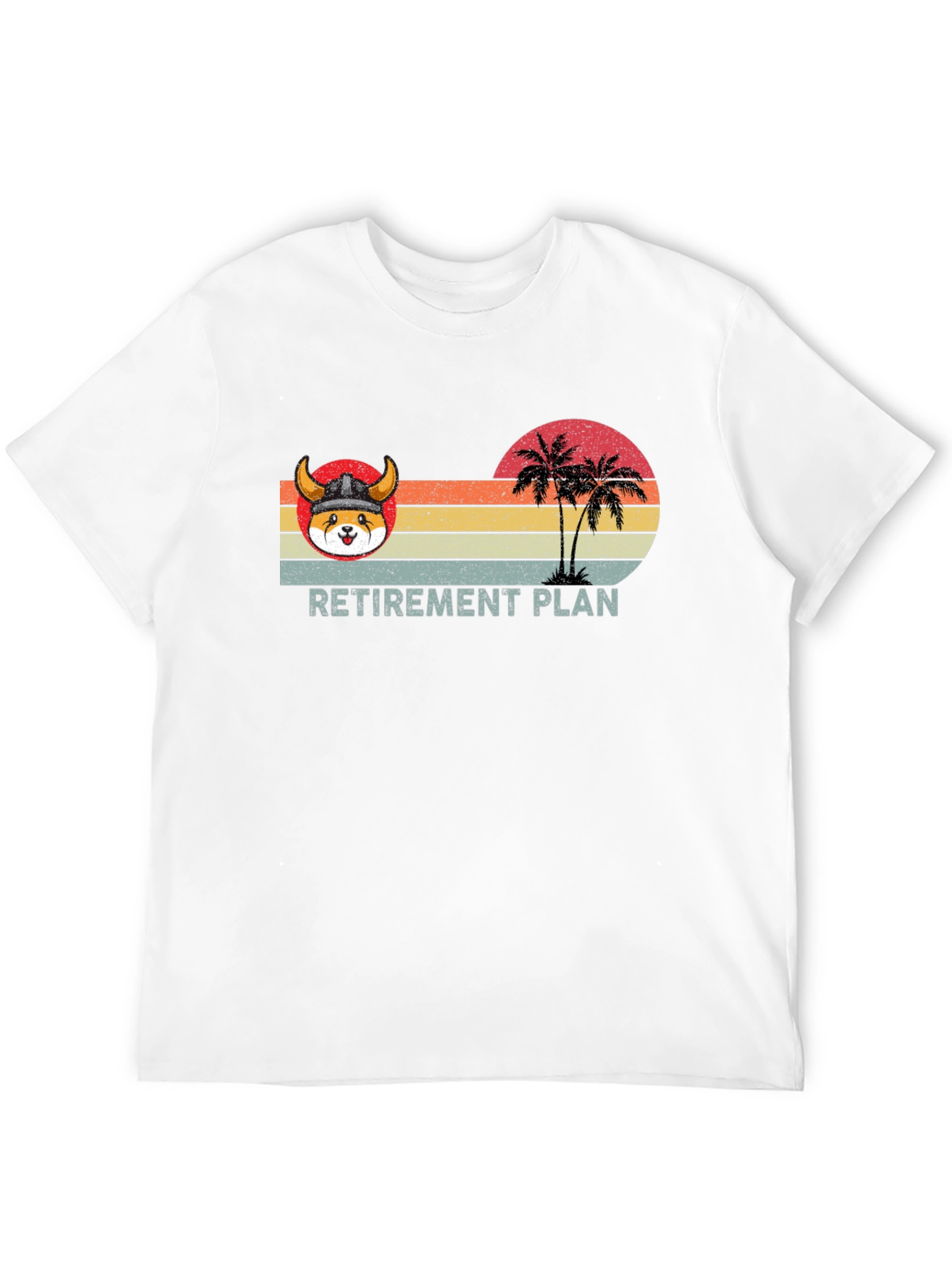 Retirement Plan Viking Doge T-Shirt