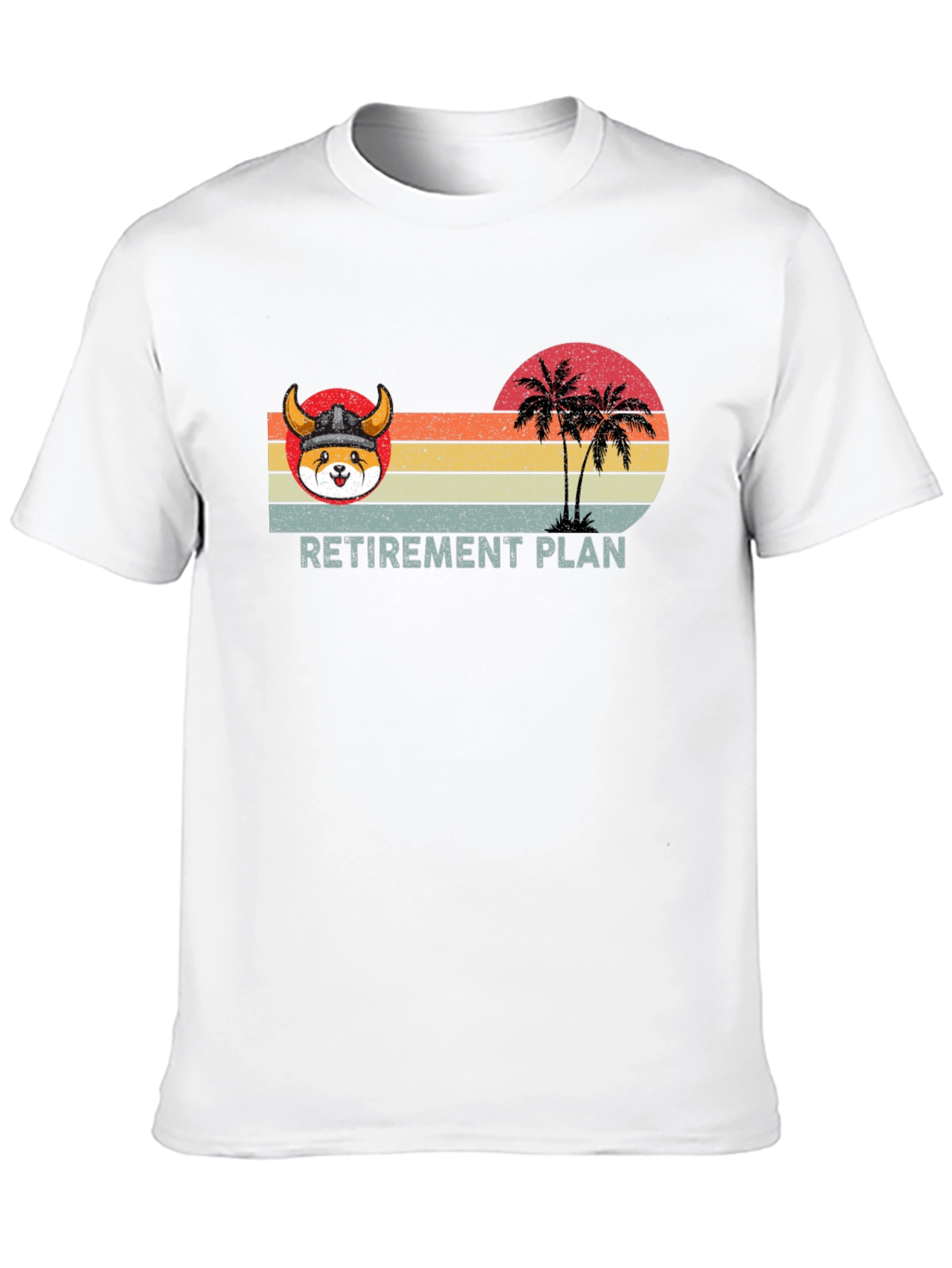Retirement Plan Viking Doge T-Shirt