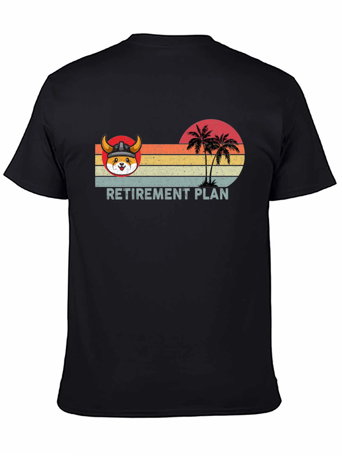 Retirement Plan Viking Doge T-Shirt