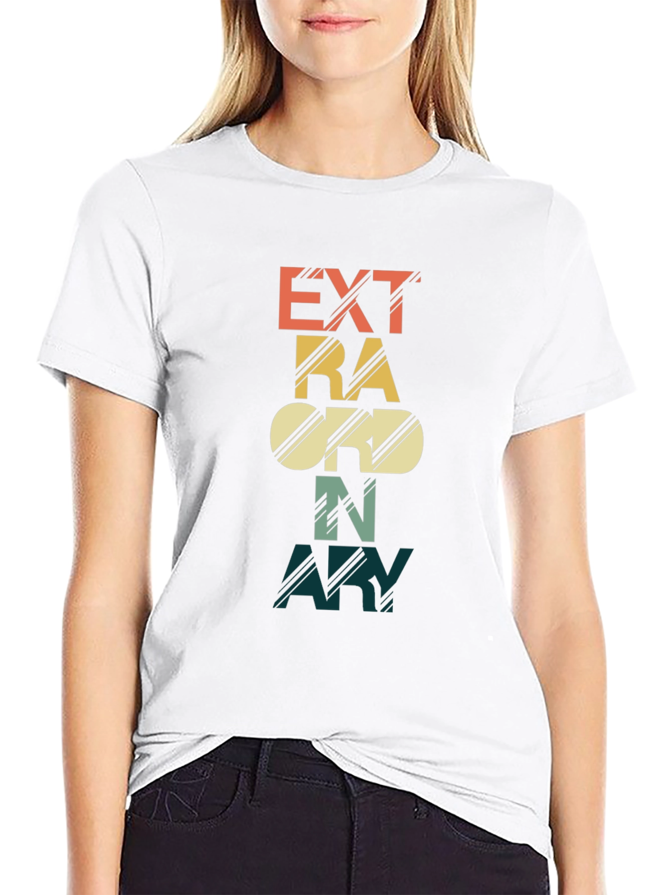 Extraordinary Graphic T-Shirt - Retro Style