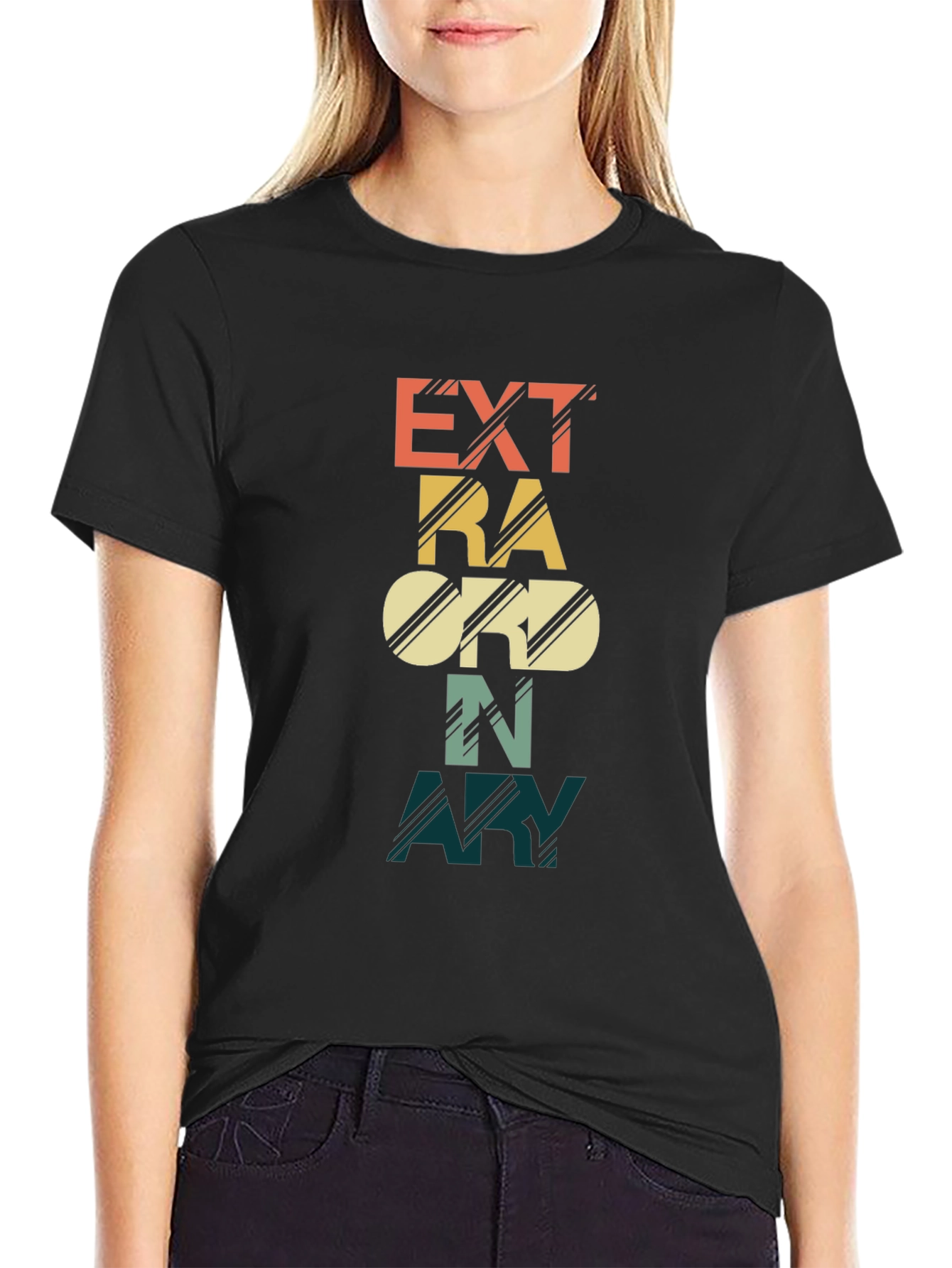 Extraordinary Graphic T-Shirt - Retro Style