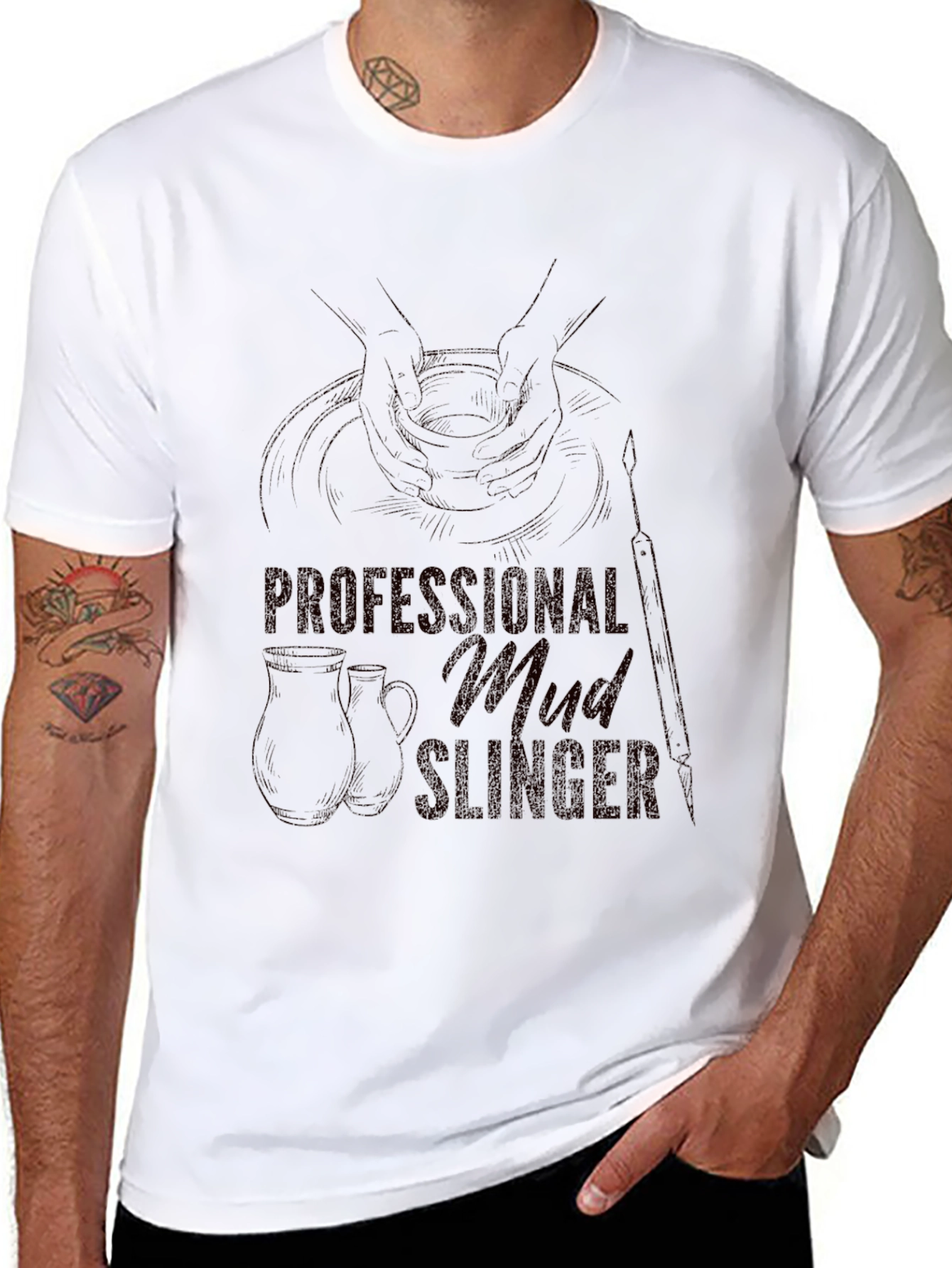 Pottery T-Shirt - Professional Mud Slinger
