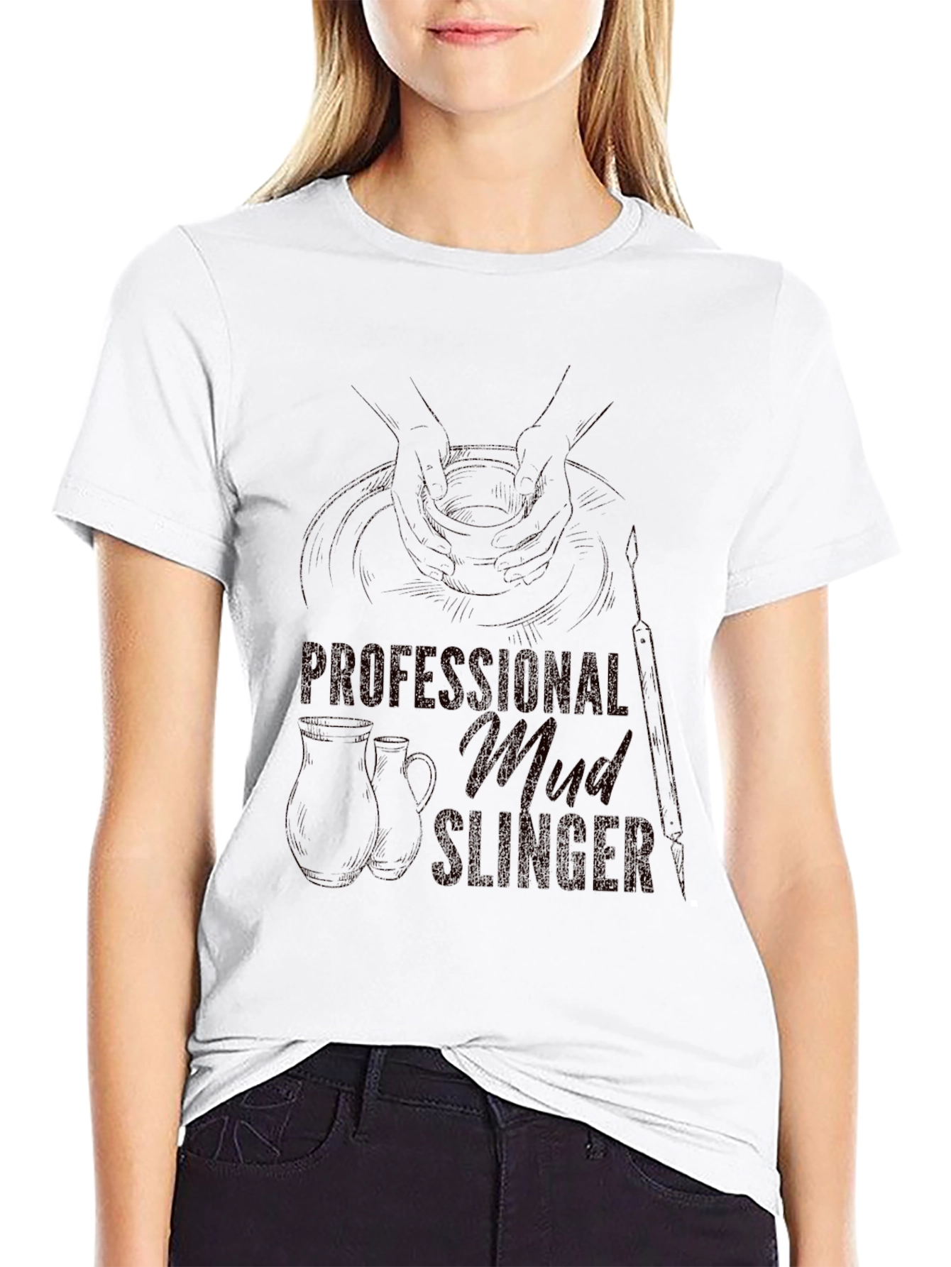 Pottery T-Shirt - Professional Mud Slinger