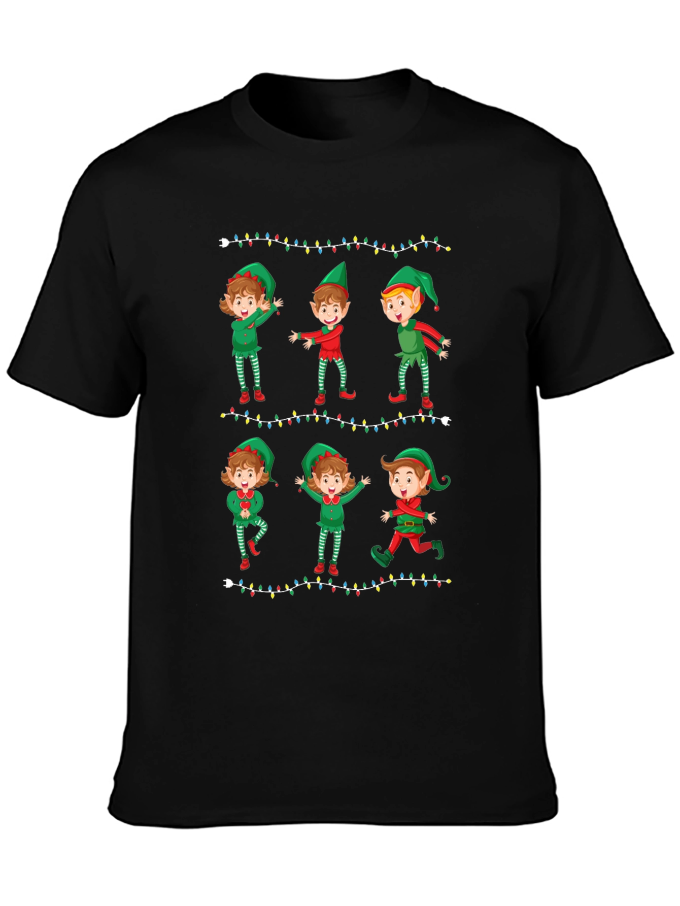 Festive Christmas Elf T-Shirt