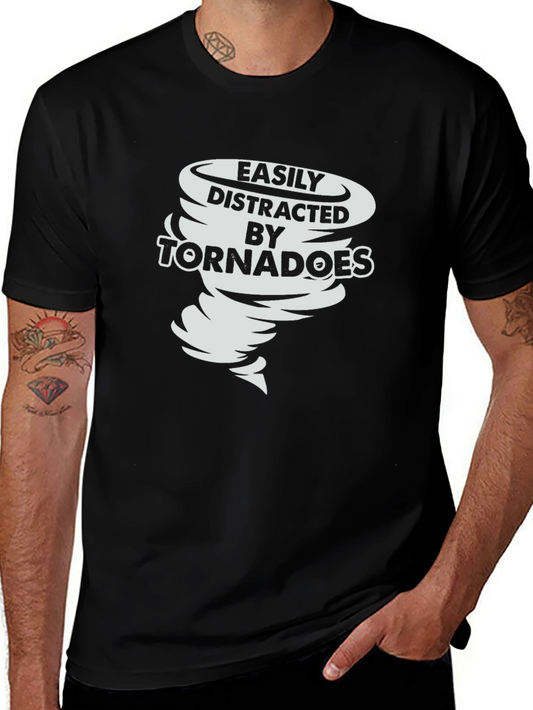 Easily Distracted by Tornadoes Graphic Tee