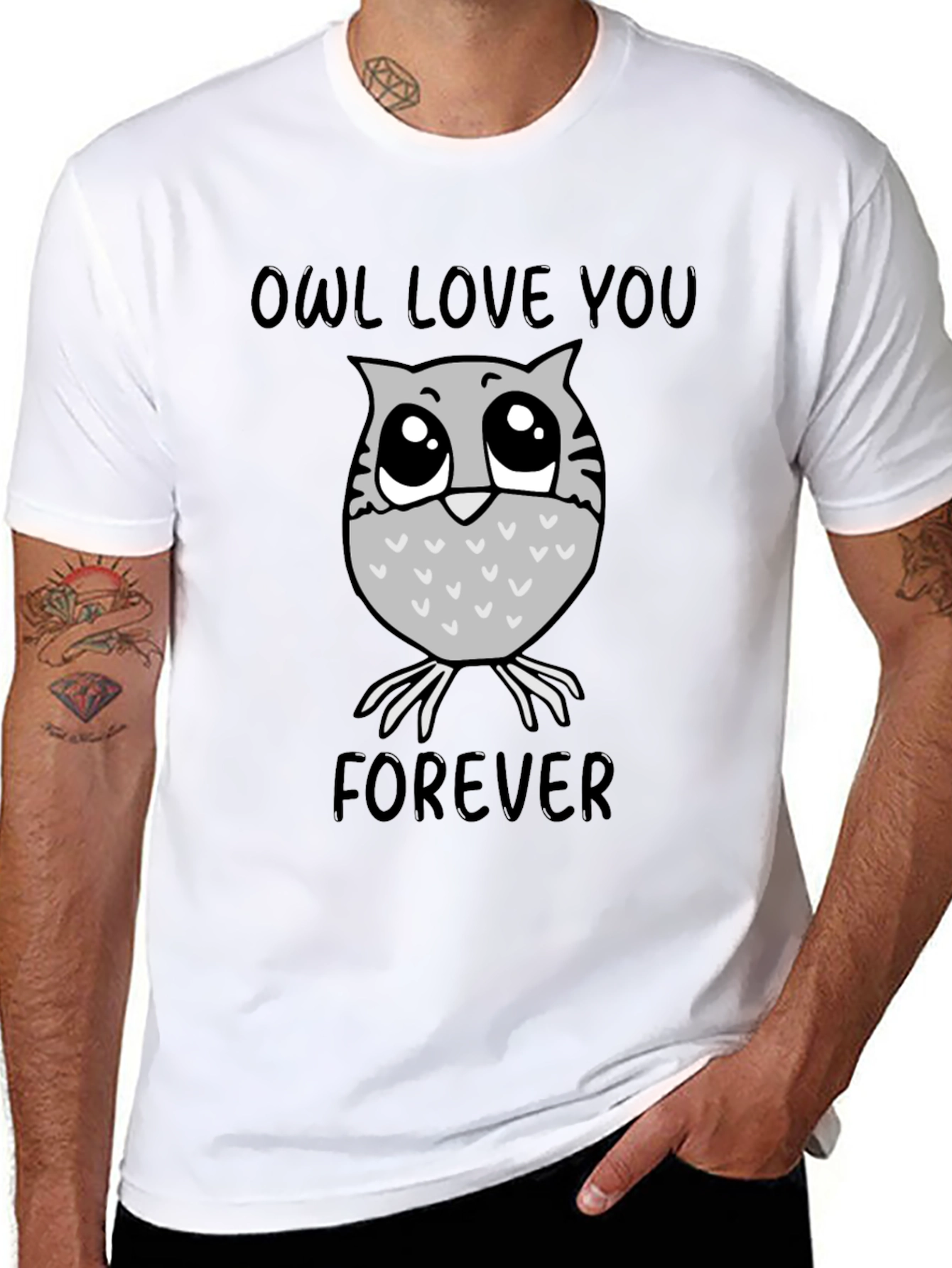 Owl Love You Forever Graphic T-Shirt
