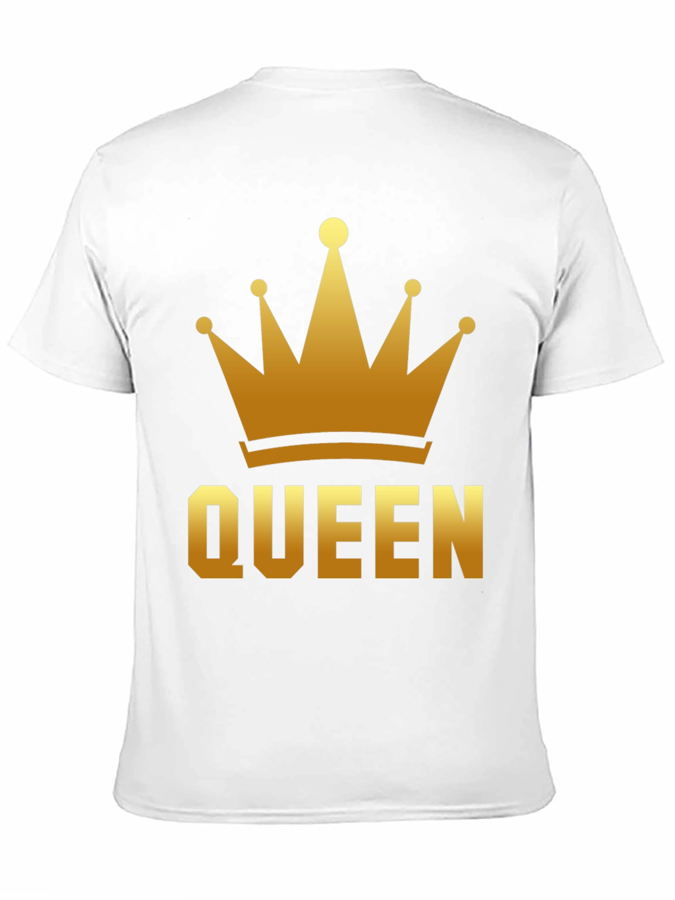 Queen Crown Graphic Tee - Black