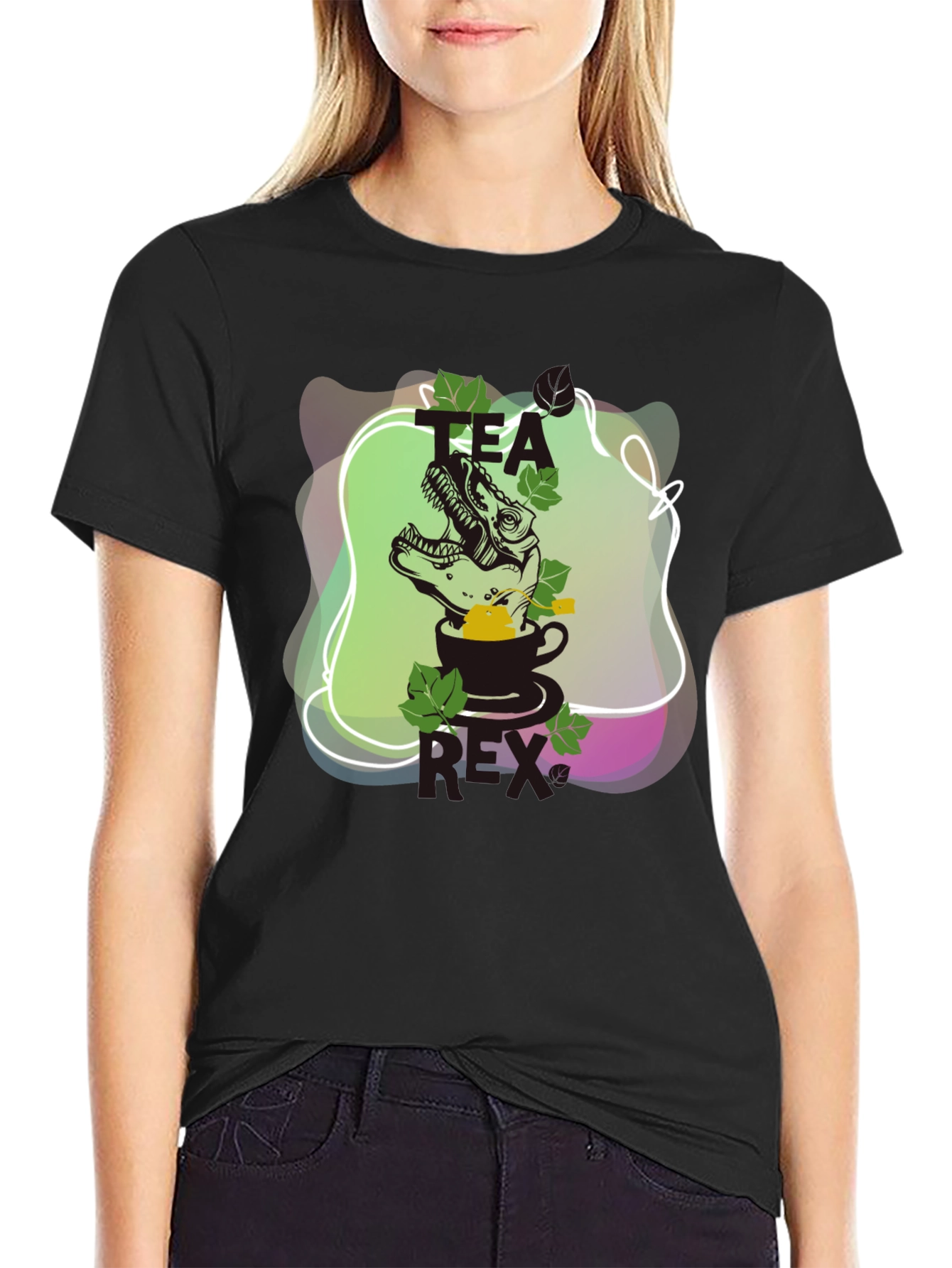 Tea Rex T-Shirt - Dinosaur Tea Lover Tee