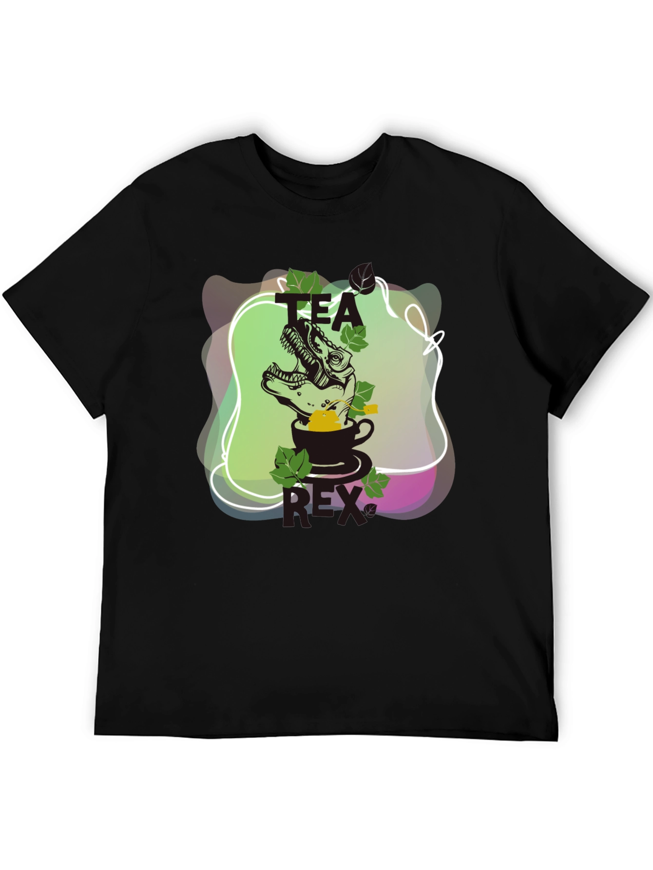Tea Rex T-Shirt - Dinosaur Tea Lover Tee