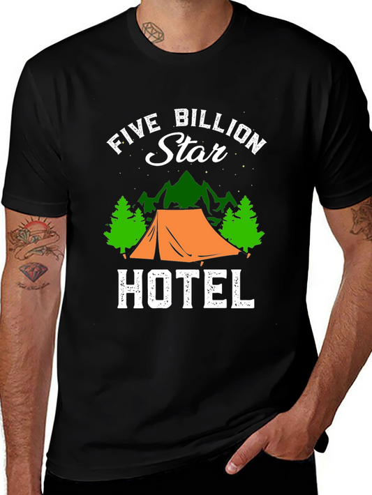 Five Billion Star Hotel T-Shirt Camping Tee