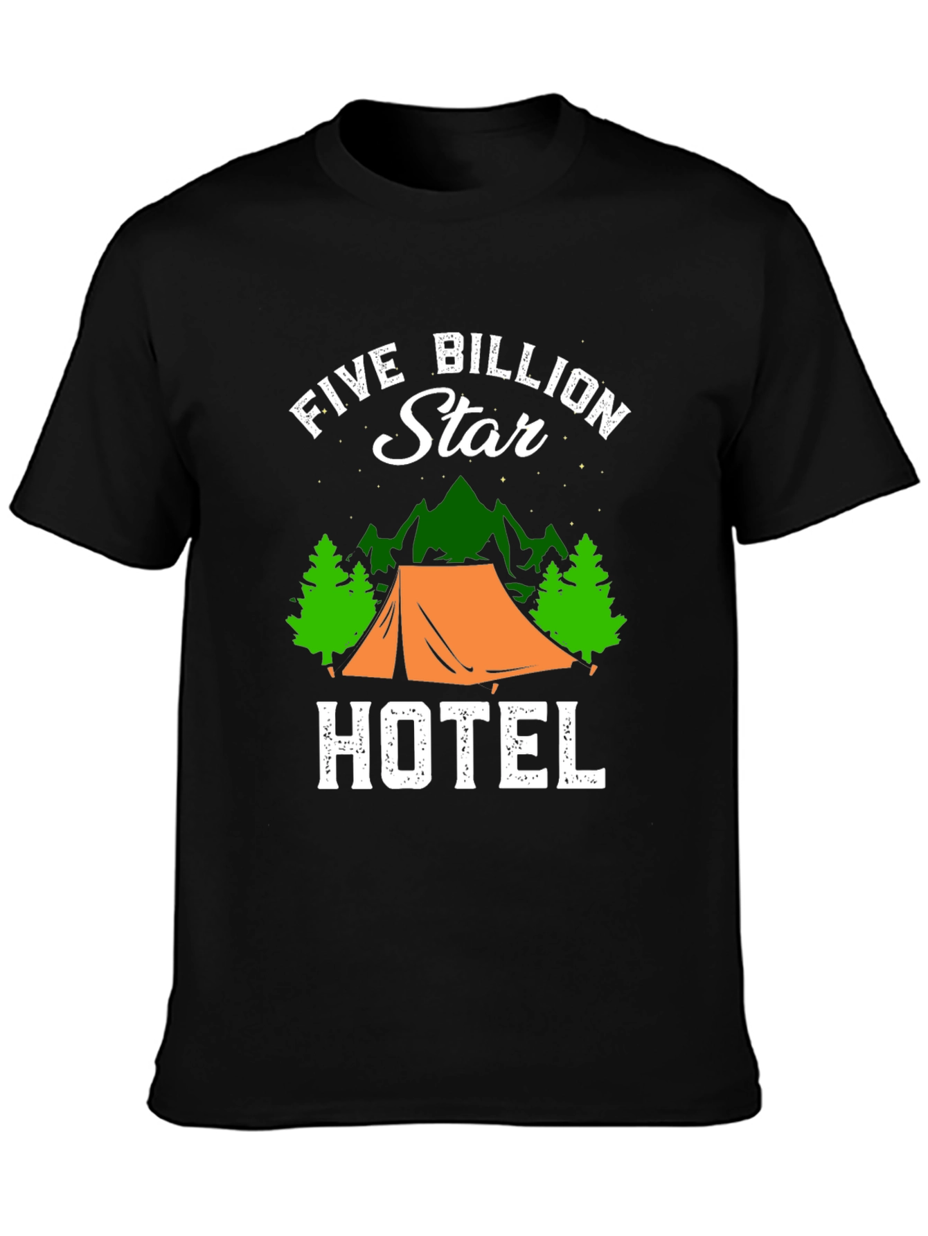 Five Billion Star Hotel T-Shirt Camping Tee