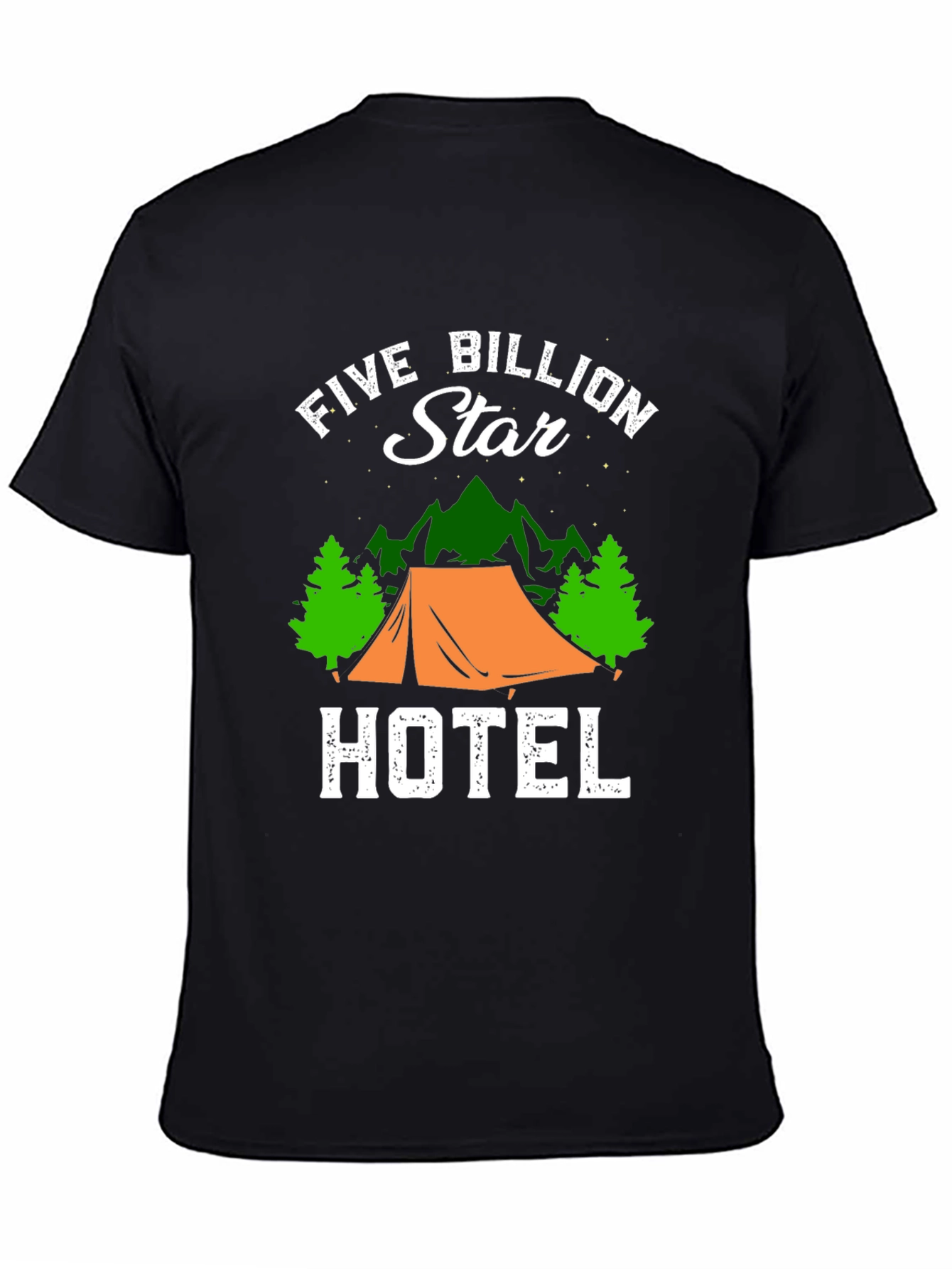 Five Billion Star Hotel T-Shirt Camping Tee