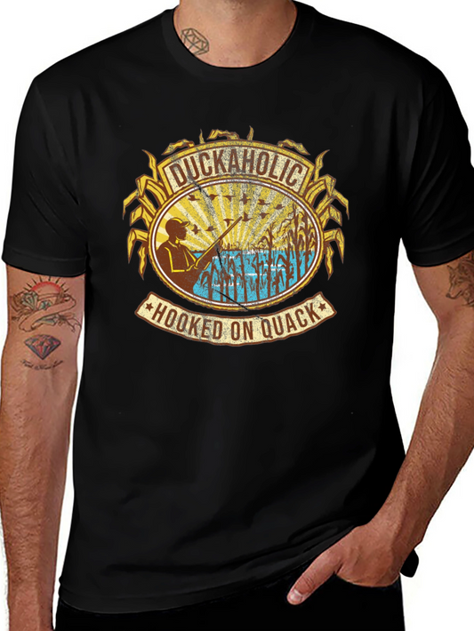 Duckaholic Hooked On Quack Graphic Tee