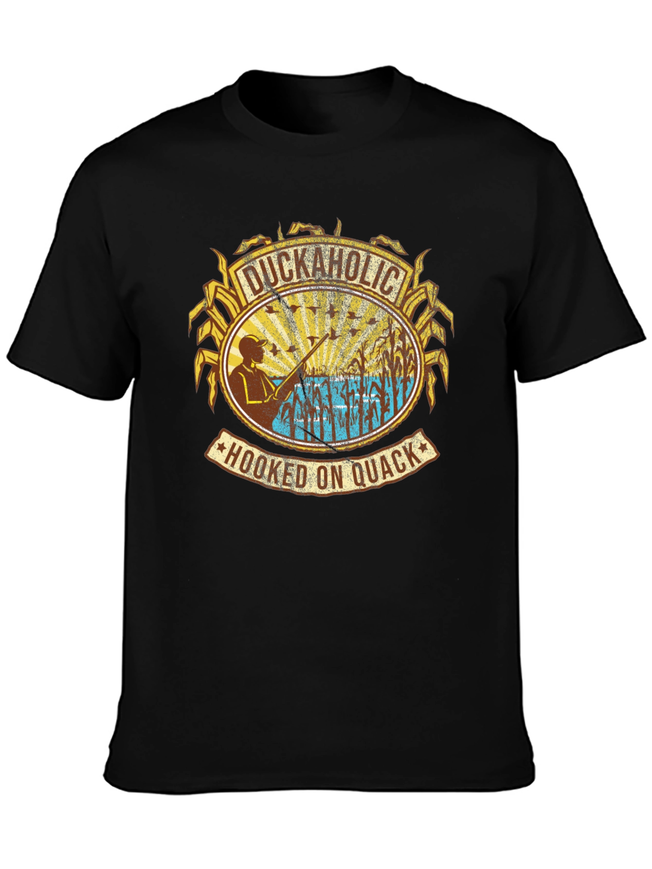 Duckaholic Hooked On Quack Graphic Tee