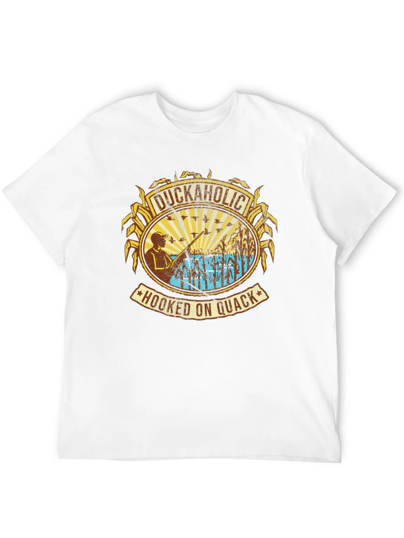 Duckaholic Hooked On Quack Graphic Tee