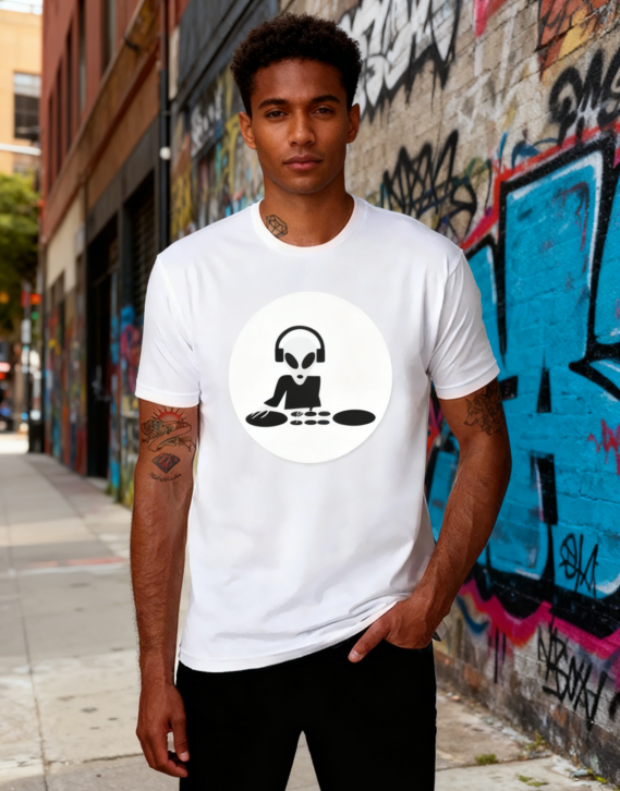 "Alien Beats" Graphic Tee